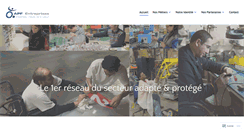 Desktop Screenshot of apf-entreprises.fr